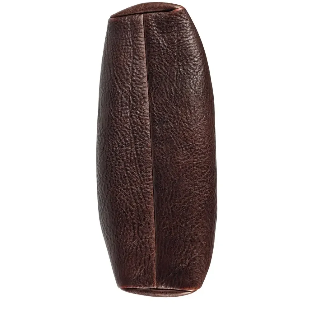 Gucci Brown Gathered Leather Top-Handle Crossbody Bag
